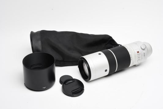 Fujifilm Fujinon XF 150-600mm f5.6-8R LM OIS WR Lens, hood, case, Nice!