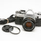 Canon AE-1 35mm SLR Camera w/50mm f/1.8 SC Lens, New Seals! Nice