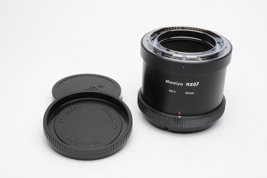 Mamiya RZ67 Extension Tube No. 2 82mm for RZ-67, w/Caps