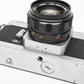 Bell&Howell Auto 35 Reflex 35mm SLR w/Canon EX 50mm f1.8 lens, New Seals