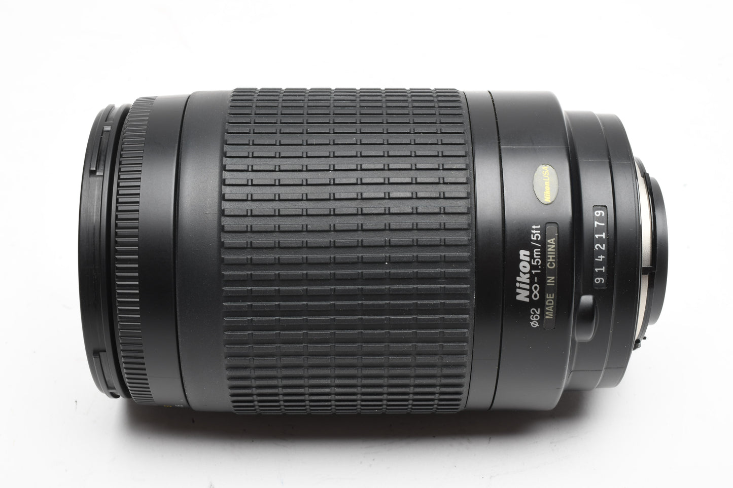 Nikon AF Zoom Nikkor 70-300mm f4-5.6G zoom, Hood+Caps, Clean