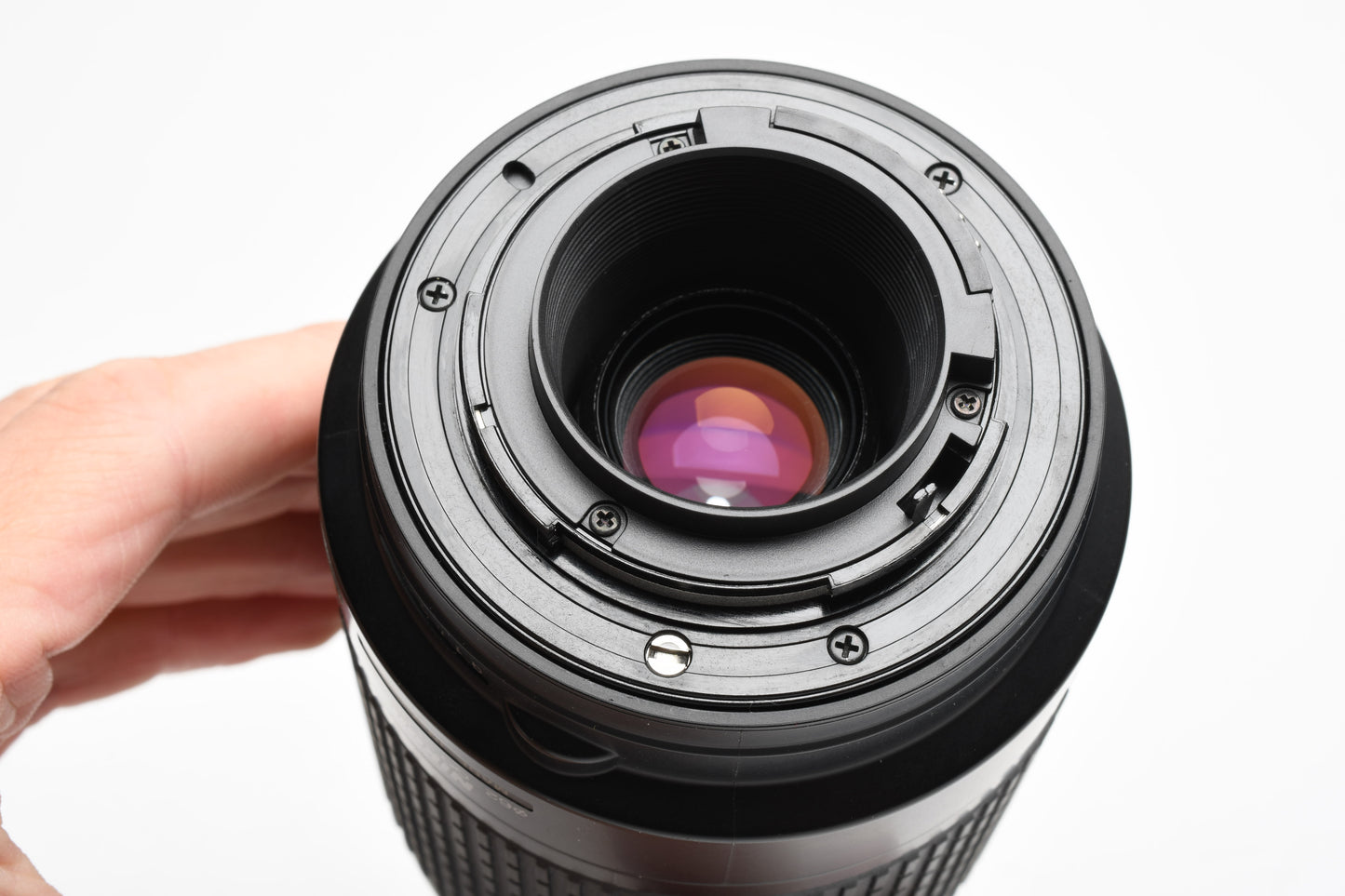 Nikon AF Zoom Nikkor 70-300mm f4-5.6G zoom, Hood+Caps, Clean