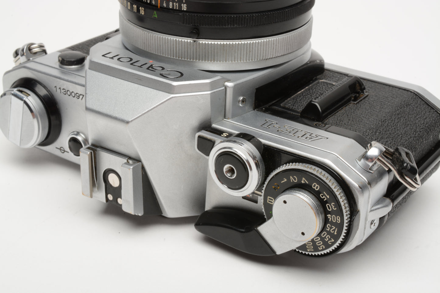 Canon AE-1 35mm SLR Camera w/50mm f/1.8 SC Lens, New Seals! Nice