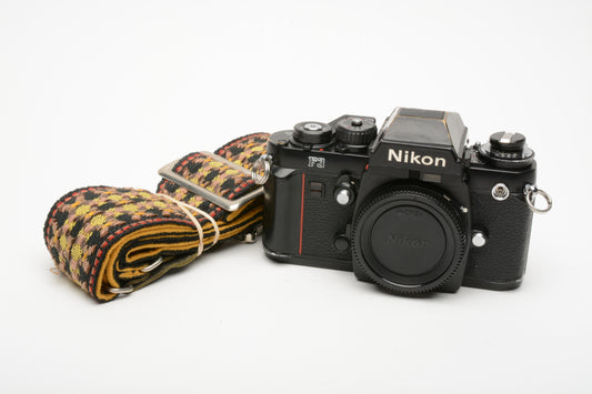 Nikon F3 35mm SLR Body, tested, accurate, Great working! New seals