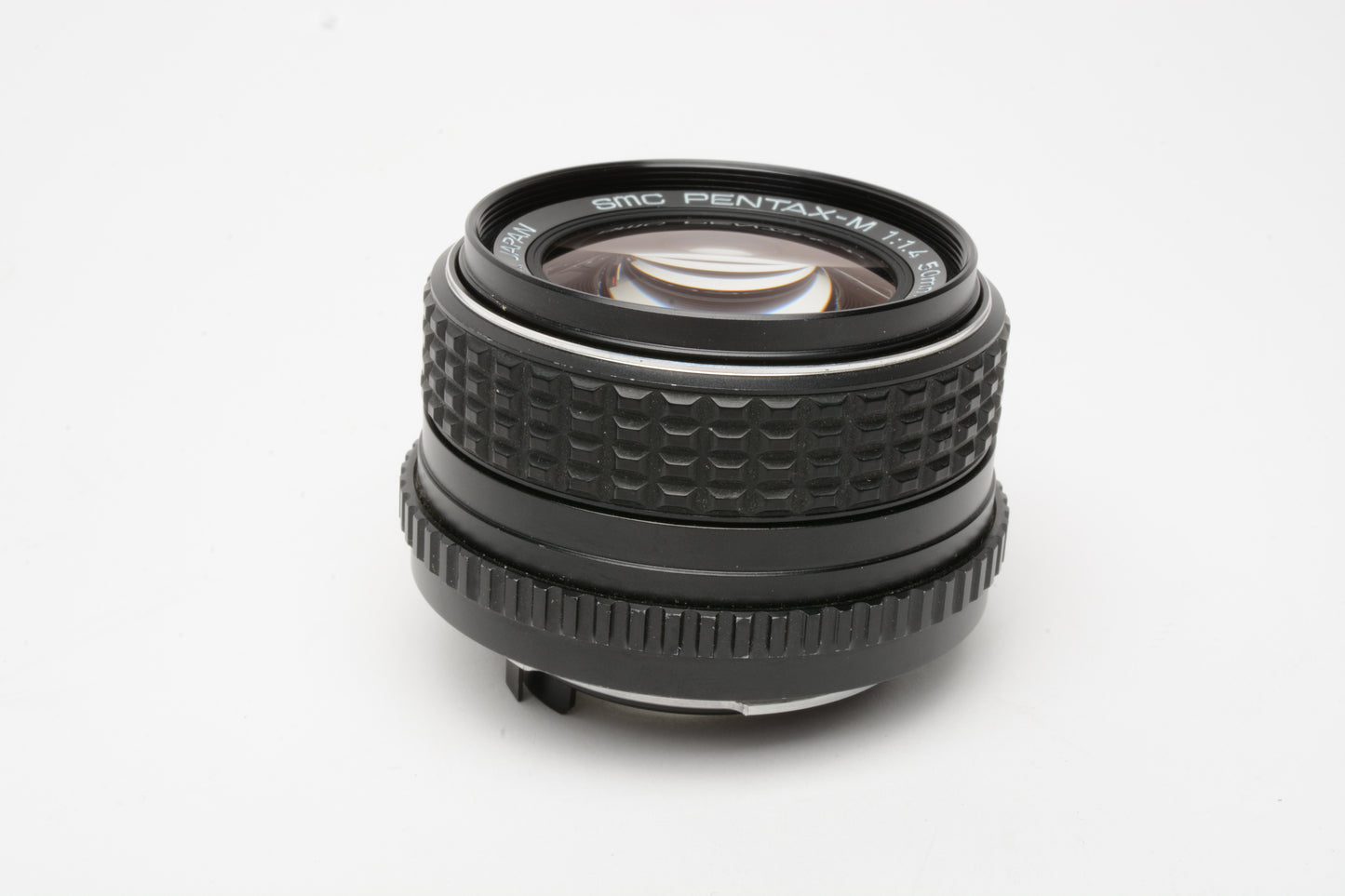 Pentax-M SMC 50mm F1.4 PK Mount prime lens, Mint- w/Caps