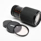 Zykkor 80-200mm f3.5 Telephoto zoom lens Canon FD Mount, UV, Tested