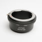 Fotga Nikon G to EOS M mount converter, Clean