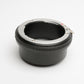 Fotga Nikon G to EOS M mount converter, Clean