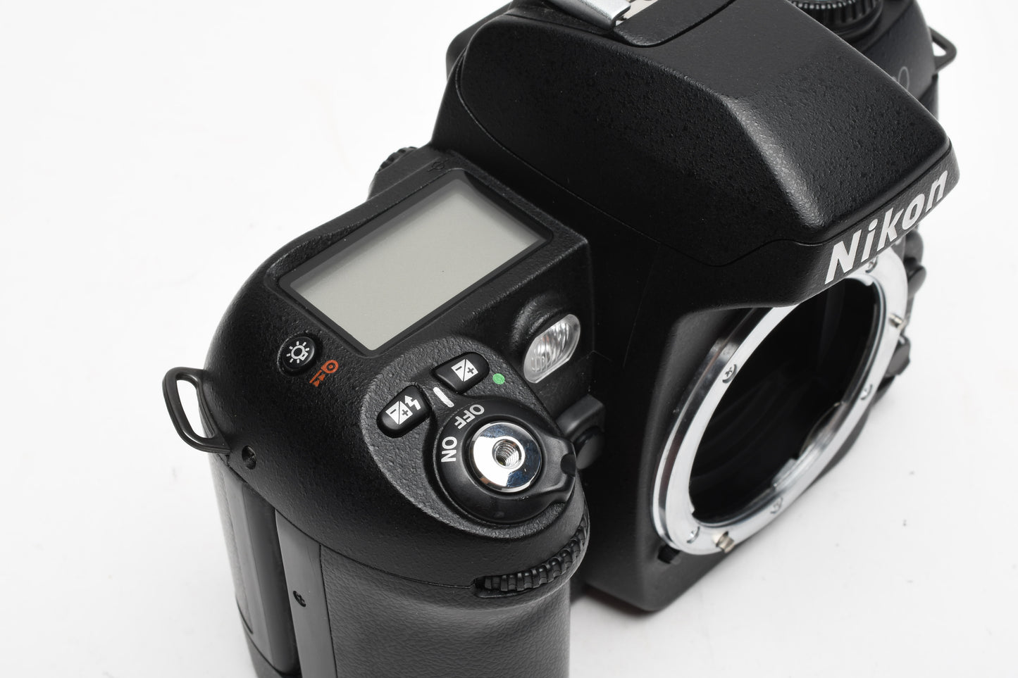 Nikon N80 35mm SLR body, tested, works great!  Clean grip