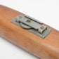 Vintage wood flash bracket w/3/8" screw mount ~8.5" long x 2.5" wide
