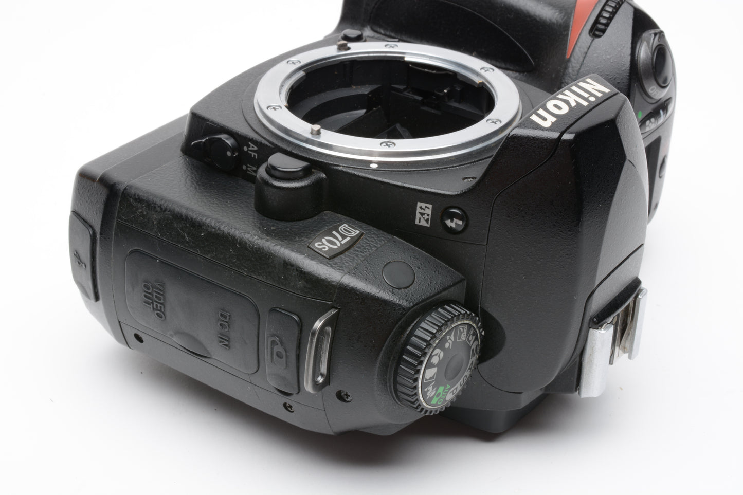 Nikon D70s DSLR body w/2 batts., charger, strap, 6493 Acts!