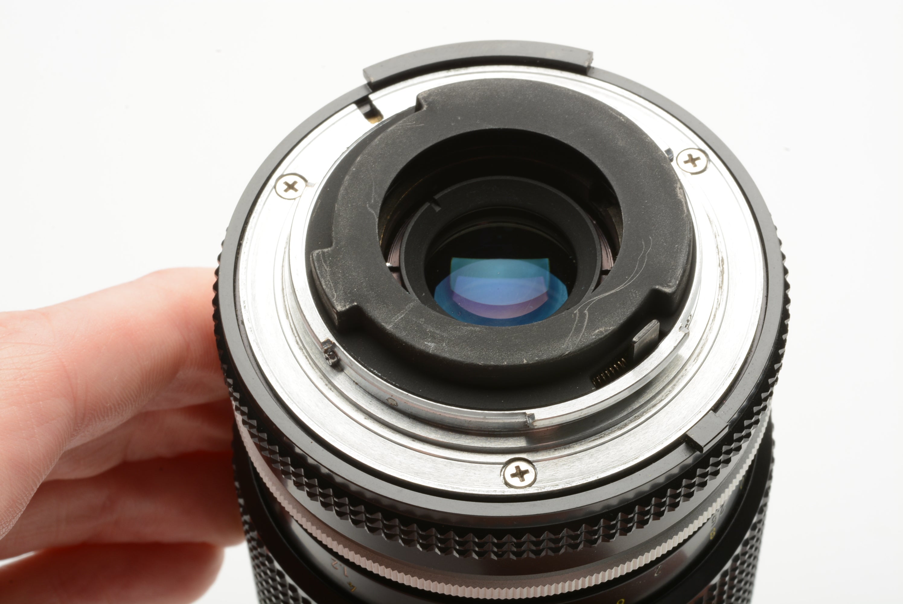 Nikon Zoom Nikkor 43-86mm f3.5 Non-AI Zoom lens, UV, nice & clean 
