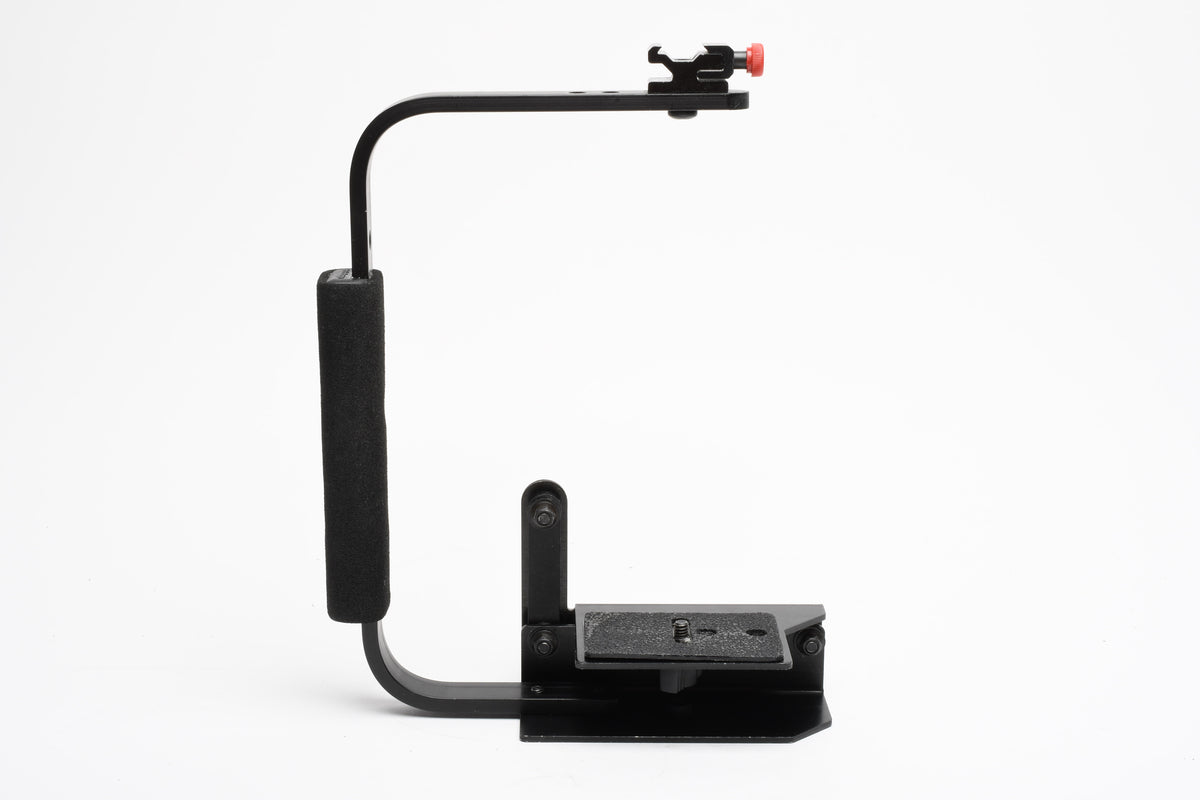 Stroboframe Quick flip 310-900 medium format camera flash bracket, Nice & Clean