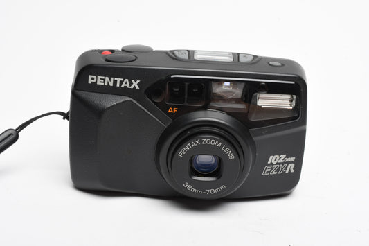Pentax IQZoom EZY-R 35mm Point&Shoot camera, strap, Tested, Great