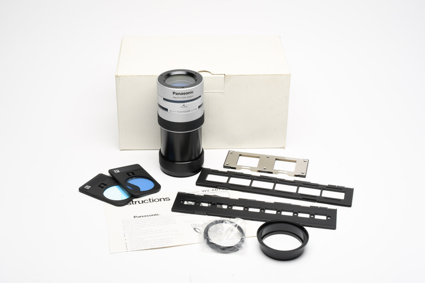 Panasonic Film Slide Adaptor Converter w/Negative/Positive WV-AD15 New in Box