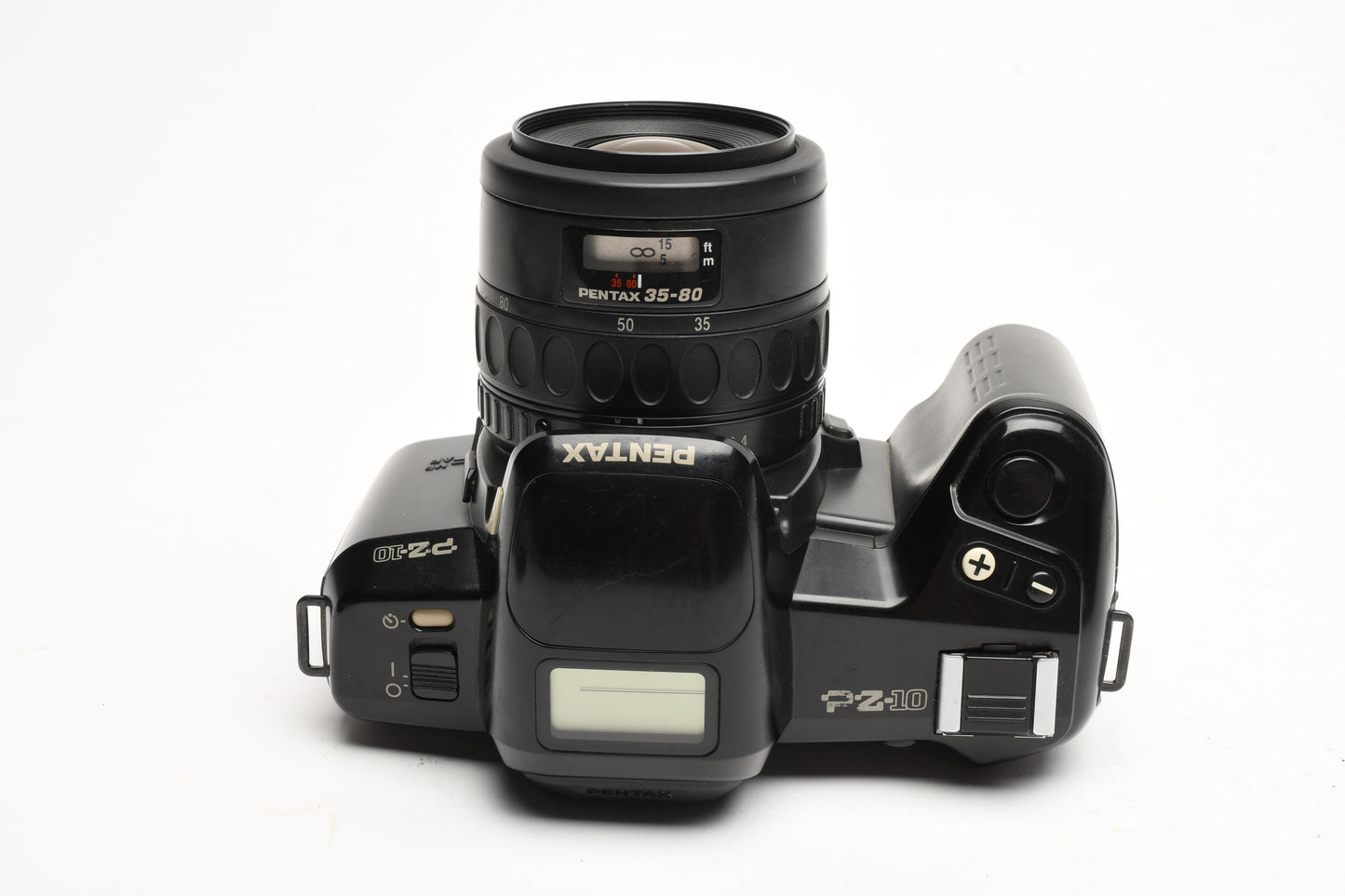 Pentax PZ-10 35mm SLR w/35-80mm zoom, Manual, Strap, Good!