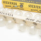 12X Sylvania P25 Blue Dot Press 25 clear bulbs - New