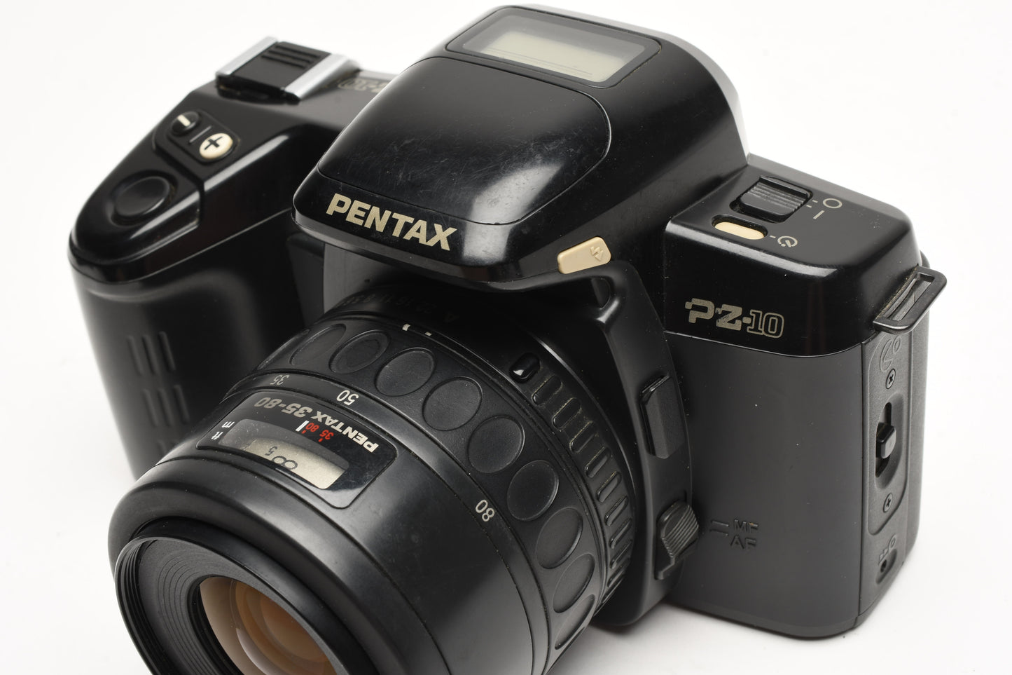 Pentax PZ-10 35mm SLR w/35-80mm zoom, Manual, Strap, Good!