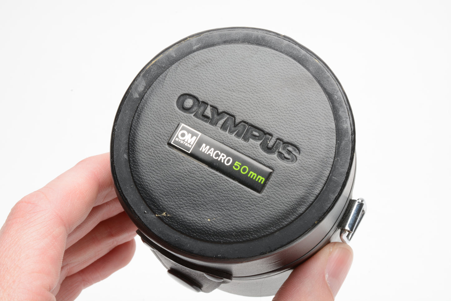 Olympus OM 50mm Macro lens case