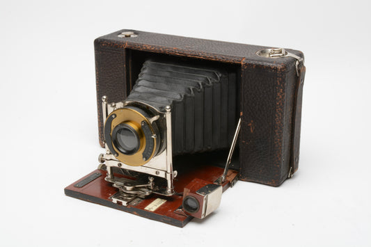 Ansco No. 7 Model D Vintage folding camera, still nice, *Read