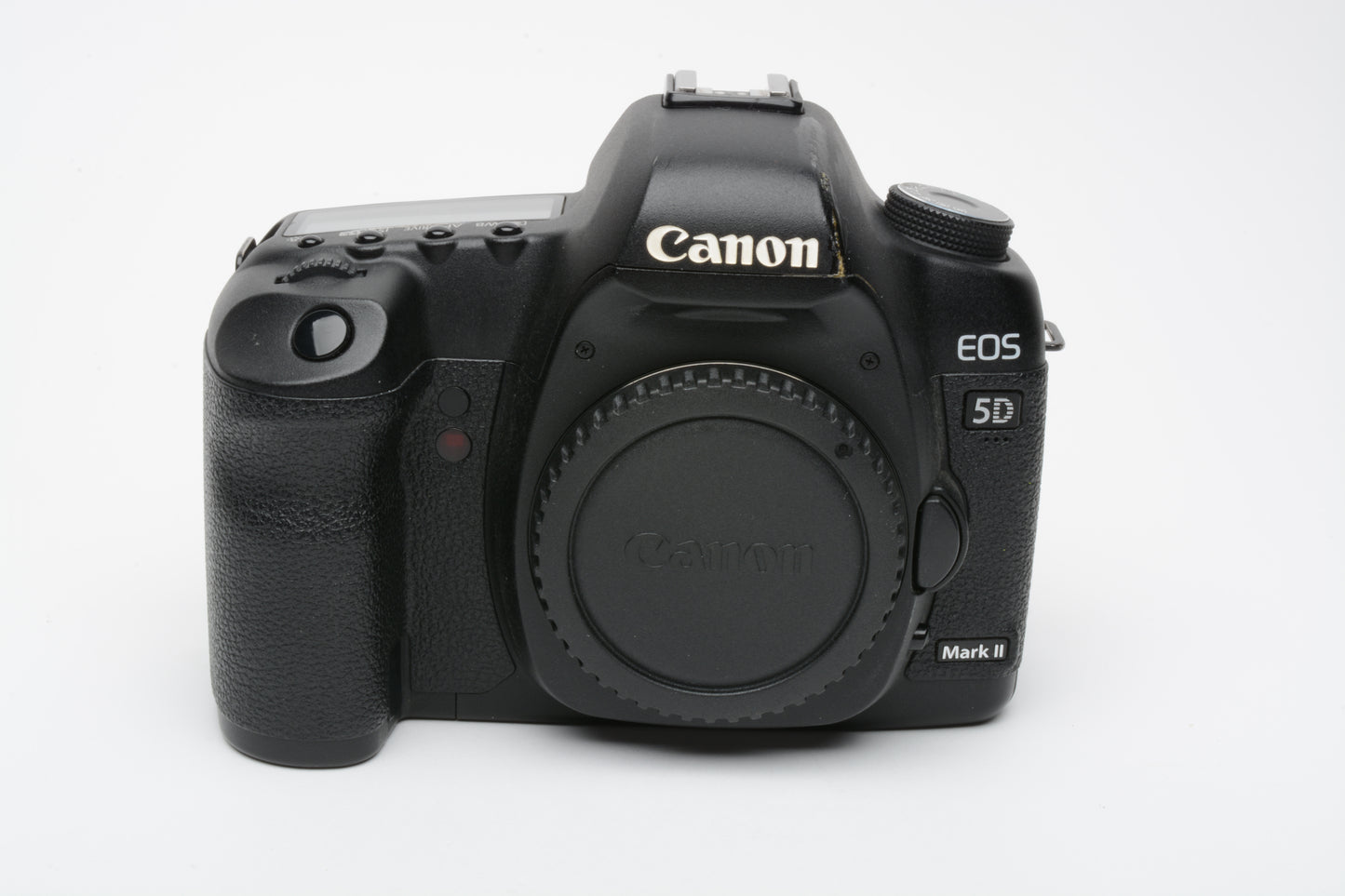 Canon EOS 5D Mark II DSLR Body, 2batts, charger, only 32K acts