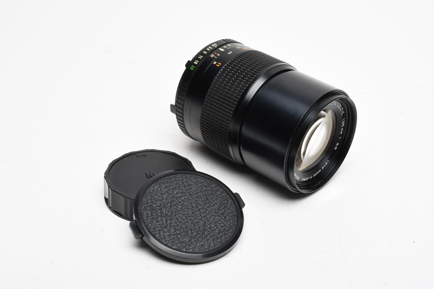 Minolta MD Celtic 135mm f3.5 Portrait lens, Minolta MD Mount, Nice & Clean