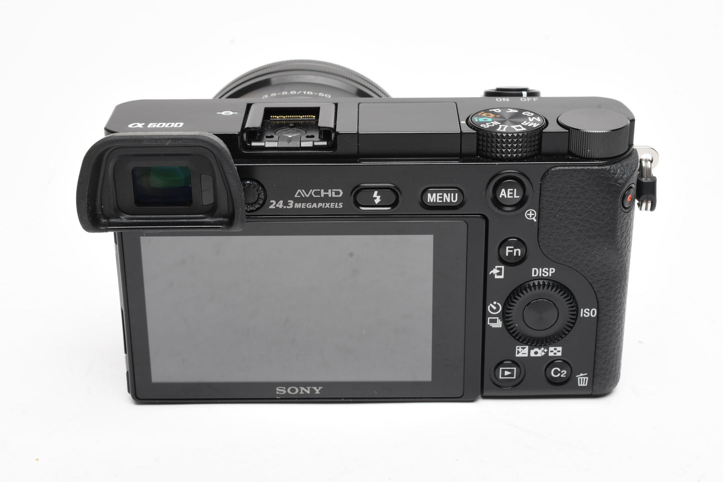 Sony A6000 Mirrorless w/16-50mm zoom, 2X batts, charger, Only 2718 Acts, Boxed