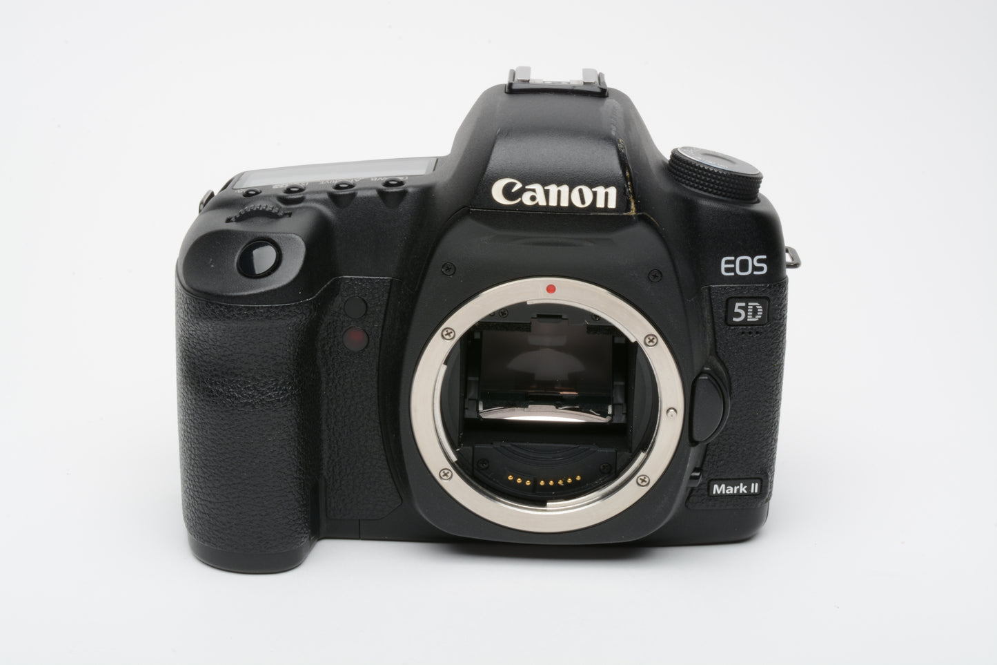 Canon EOS 5D Mark II DSLR Body, 2batts, charger, only 32K acts