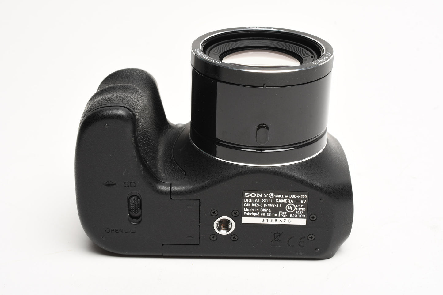 Sony DSC-H200 20.1MP Digital Point&Shoot camera, Manual, Tested