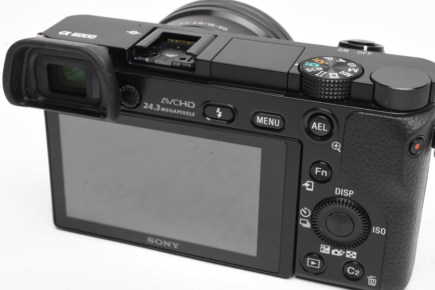 Sony A6000 Mirrorless w/16-50mm zoom, 2X batts, charger, Only 2718 Acts, Boxed