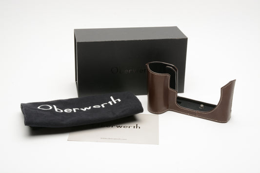 Oberwerth Leica SL2 Half Case Classic/Brown HC-CL-SL2-LD-902