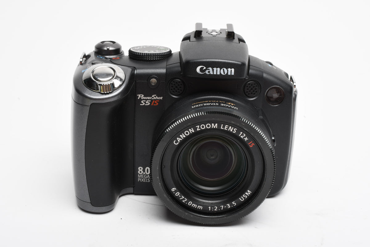 Canon PowerShot S5 IS 8MP Digital Point&Shoot camera, Tested, Great!