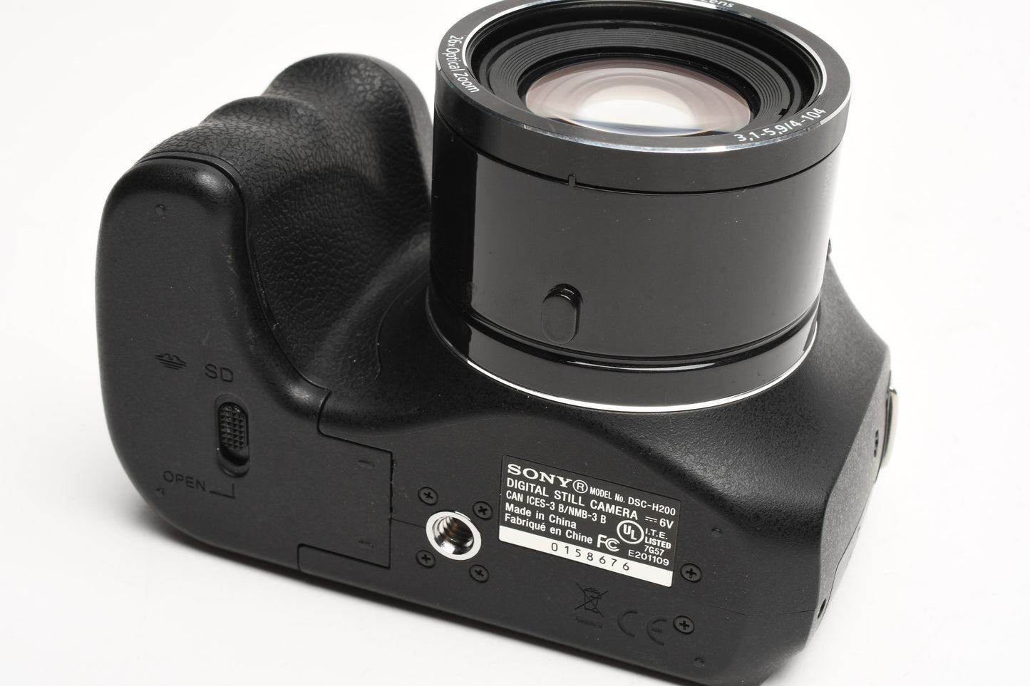 Sony DSC-H200 20.1MP Digital Point&Shoot camera, Manual, Tested