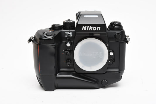 Nikon F4s 35mm SLR body, clean, tested, accurate, Mint-, Boxed