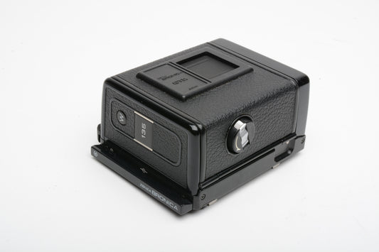 Bronica ETR 135 W wide/pano back, very clean, Mint-