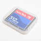 SanDisk 512 CF Compact Flash Card in Jewel Case, Formatted