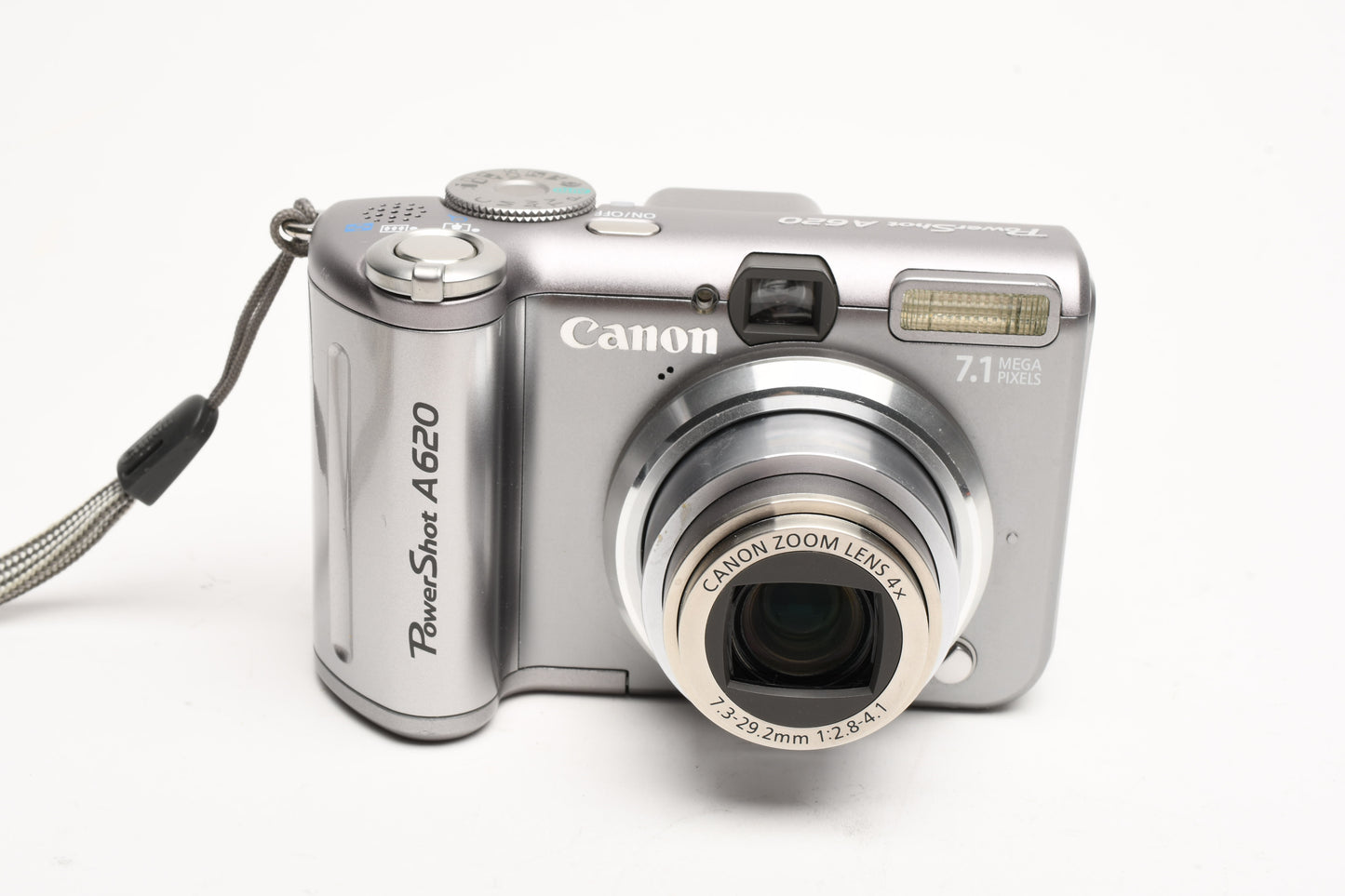 Canon PowerShot A620 7.1MP Digital Point&Shoot Camera, Manual, USB