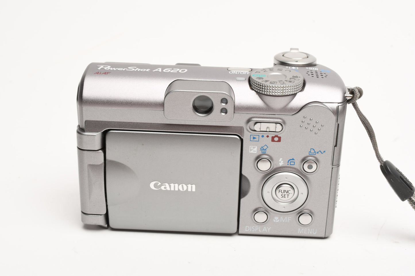 Canon PowerShot A620 7.1MP Digital Point&Shoot Camera, Manual, USB
