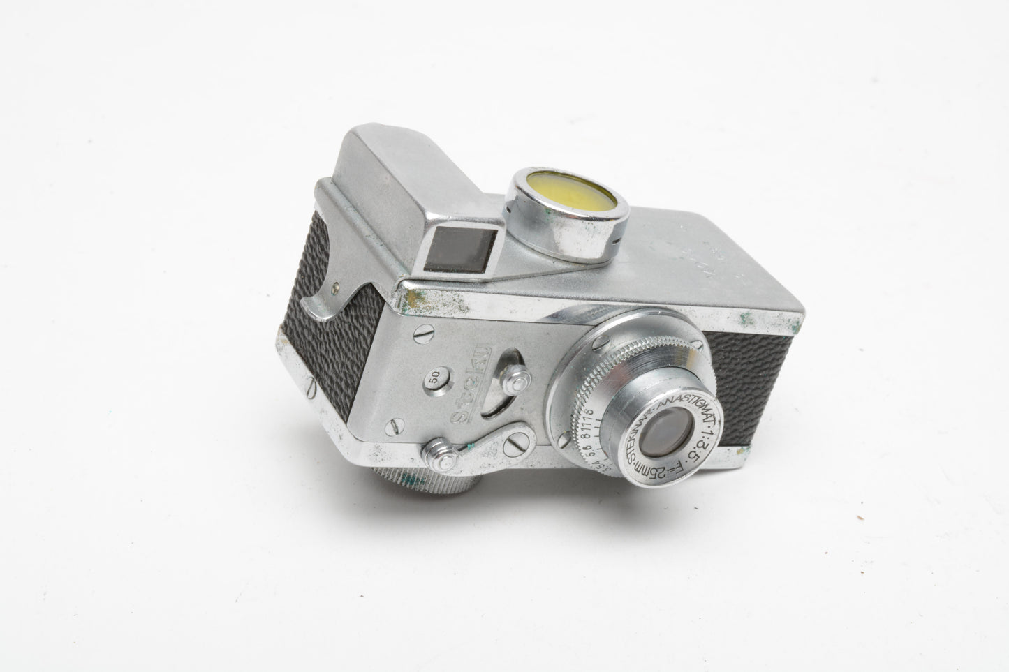 Stecky Model II 16mm camera w/case & filter, works!, clean