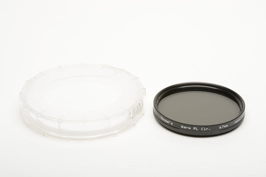 Moose's Hoya 67mm warm circular polarizing filter (81A + Pola) in jewel case