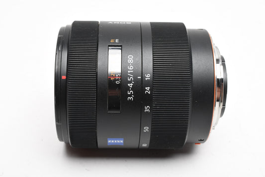 Sony Vario-Sonnar T* DT 16-80mm f3.5-4.5 ZA Lens SAL1680Z for A Mount, Box