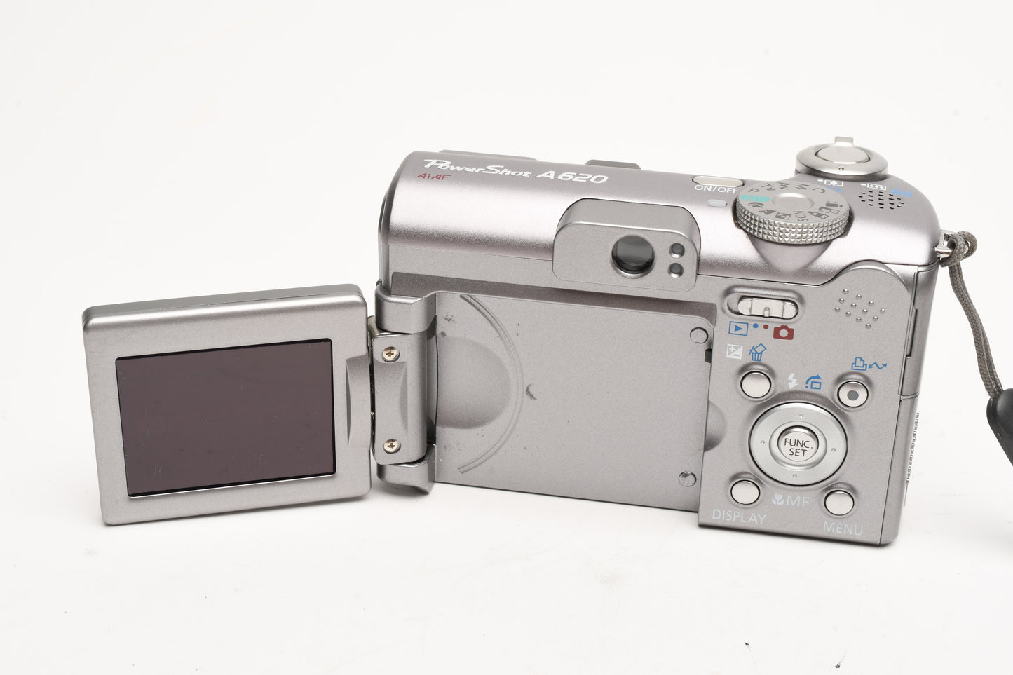 Canon PowerShot A620 7.1MP Digital Point&Shoot Camera, Manual, USB