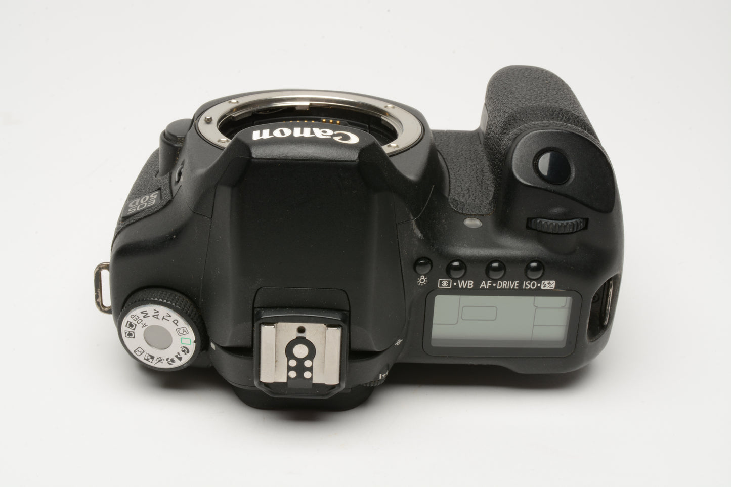 Canon EOS 50D DSLR Body w/Battery, charger, strap, body cap, Only 4094 Acts