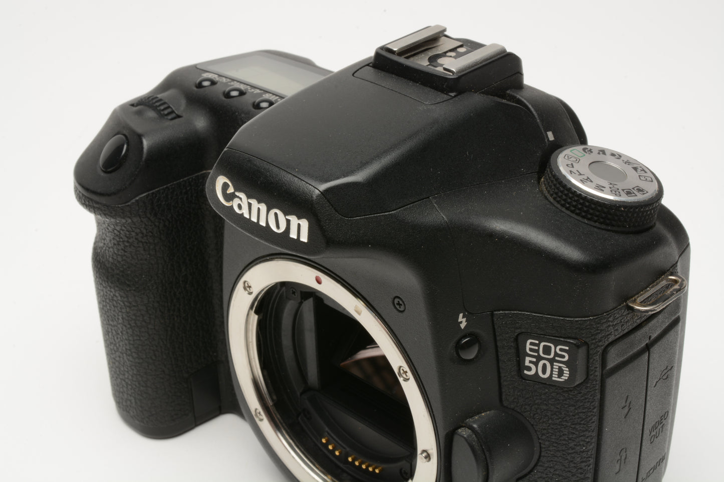 Canon EOS 50D DSLR Body w/Battery, charger, strap, body cap, Only 4094 Acts