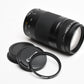 Canon EF 75-300mm f4-5.6 II Telephoto zoom, caps, tested, +UV Filter
