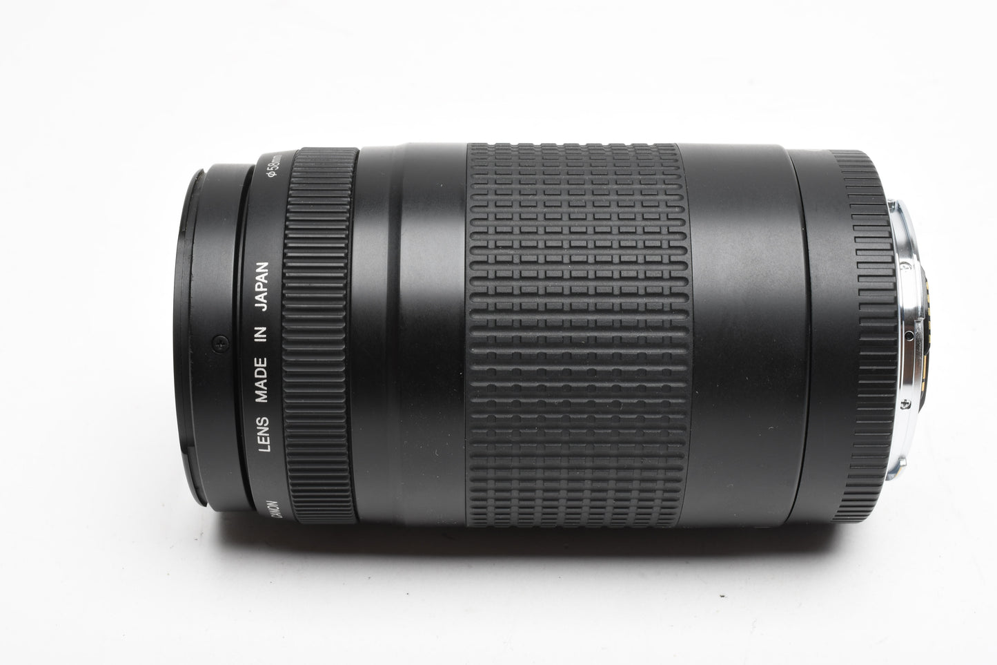 Canon EF 75-300mm f4-5.6 II Telephoto zoom, caps, tested, +UV Filter