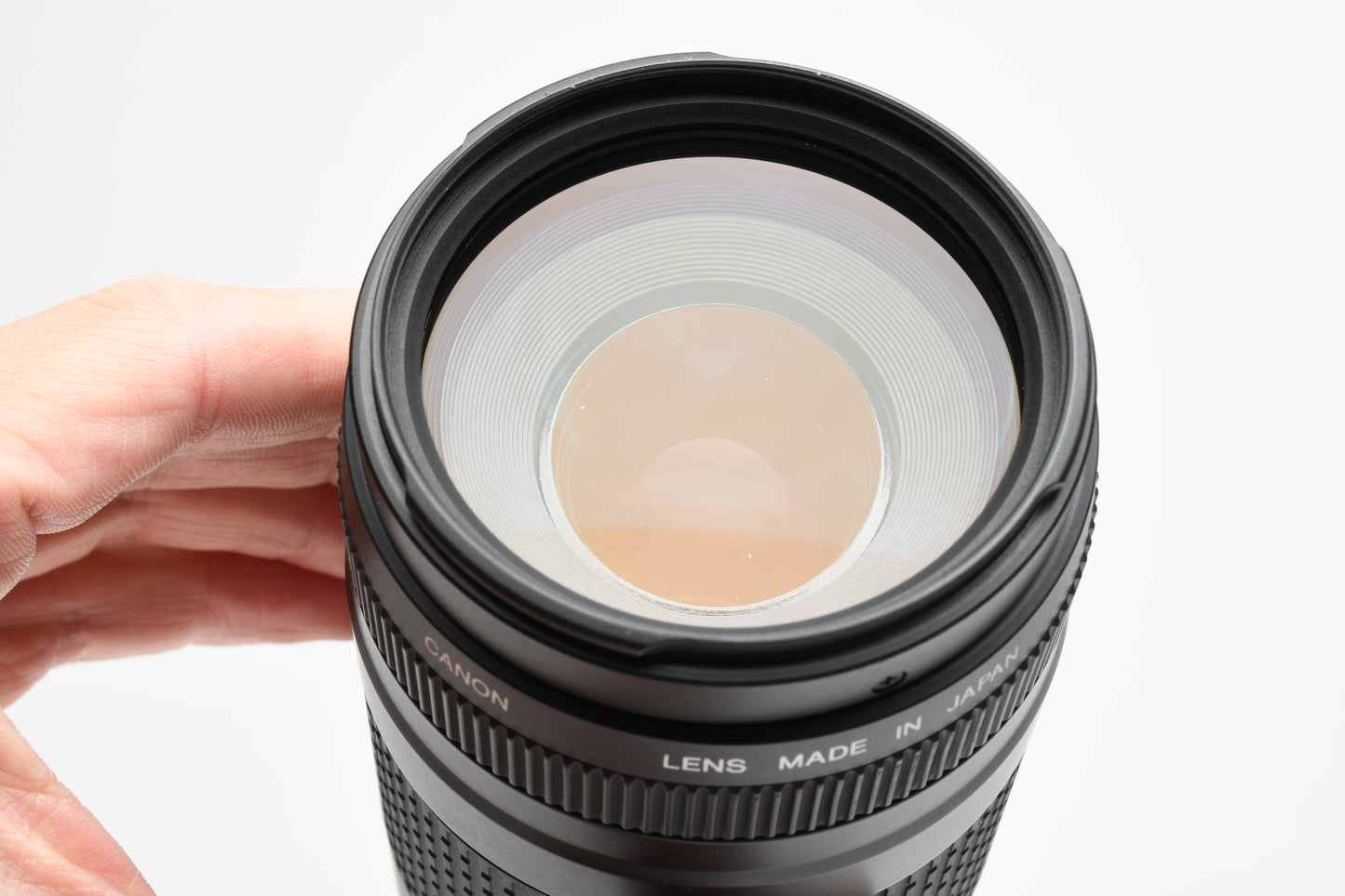 Canon EF 75-300mm f4-5.6 II Telephoto zoom, caps, tested, +UV Filter