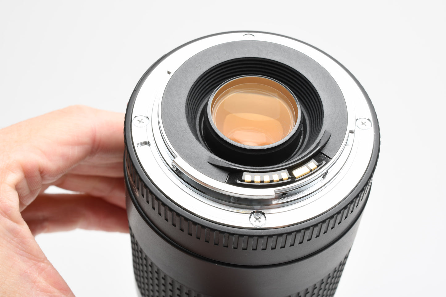 Canon EF 75-300mm f4-5.6 II Telephoto zoom, caps, tested, +UV Filter