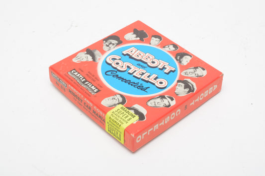 Super 8 Movie film "Abbott & Costello Midget Car Mania" by Castle Films #818
