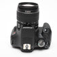 Canon Rebel T7 DSLR w/18-55mm f3.5-5.6 IS II w/Case, 0 Acts! NEW